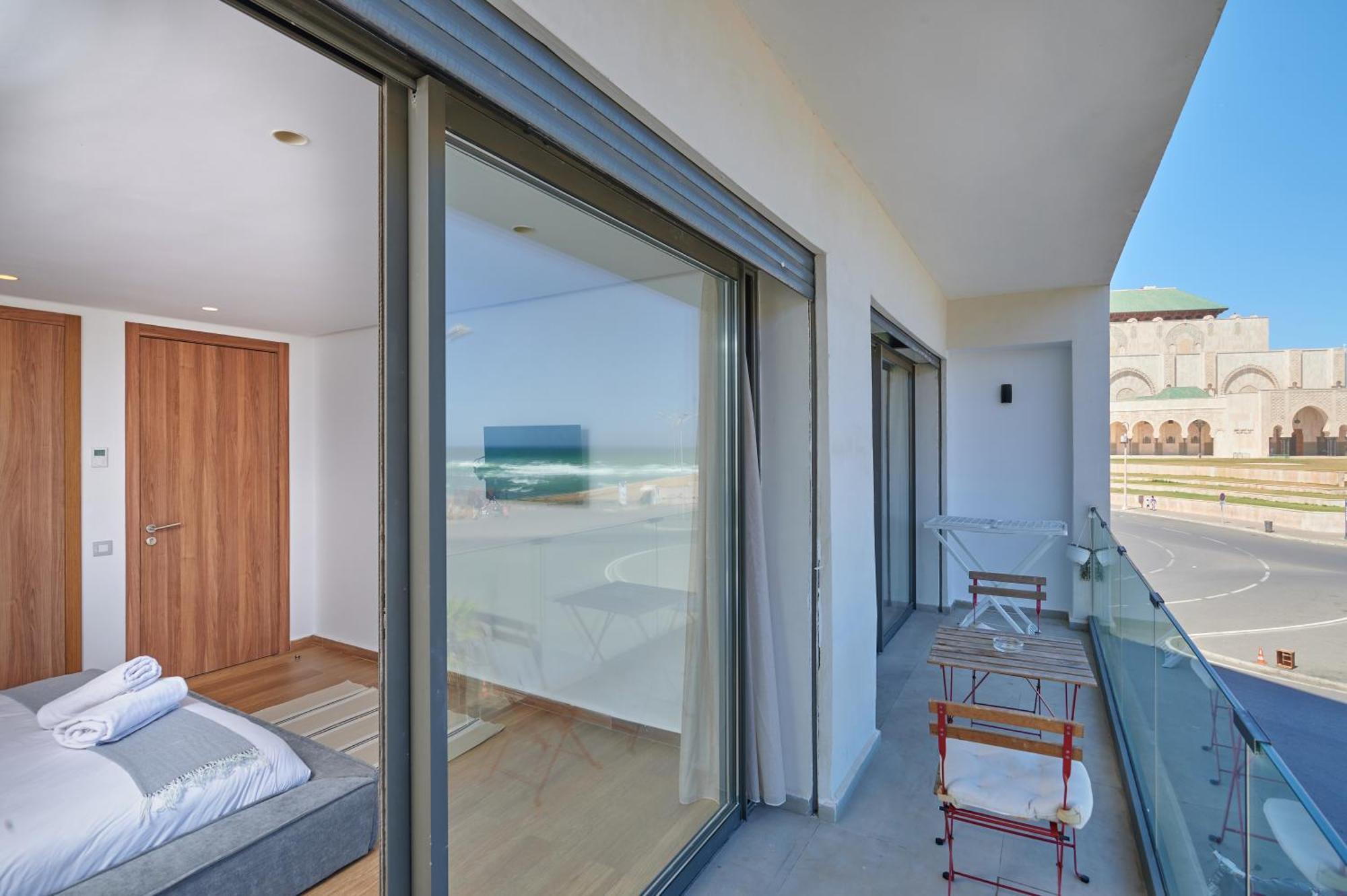 Apartment Sea View B2 - Mosquee Hassan II - By Thecasaedition Casablanca Ngoại thất bức ảnh